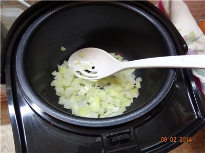 Sopa de puré de brócoli en REDMOND RMC-02