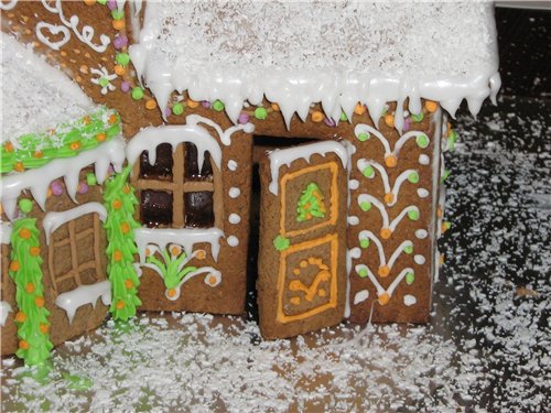 Gingerbread house (how to assemble and decorate)