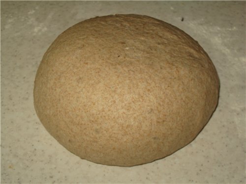 خبز الحبوب الكاملة عمره عشرين سنة مع الكزبرة.