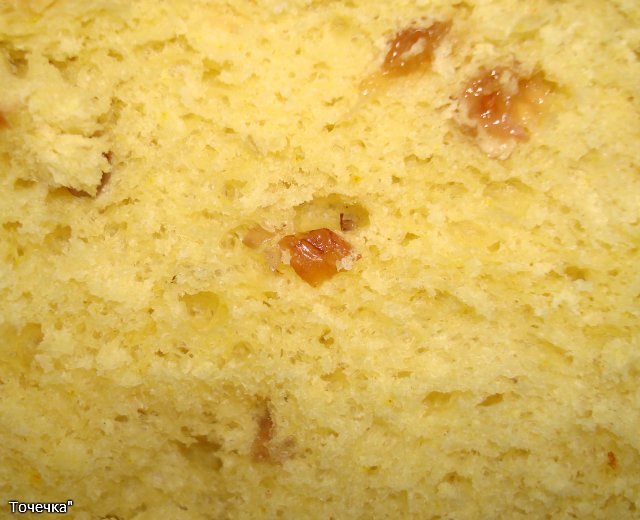 Witbrood met rozijnen, kurkuma en saffraan (broodbakmachine)