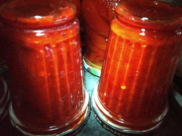 Red chili jam