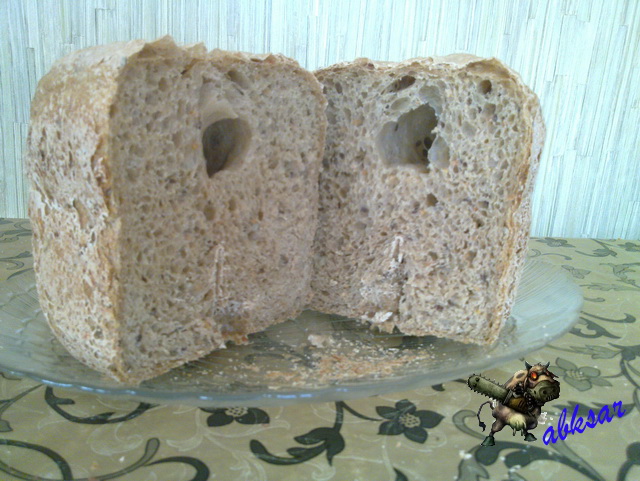 לחם עם תערובות של צ'יאבטה וויקטוריה