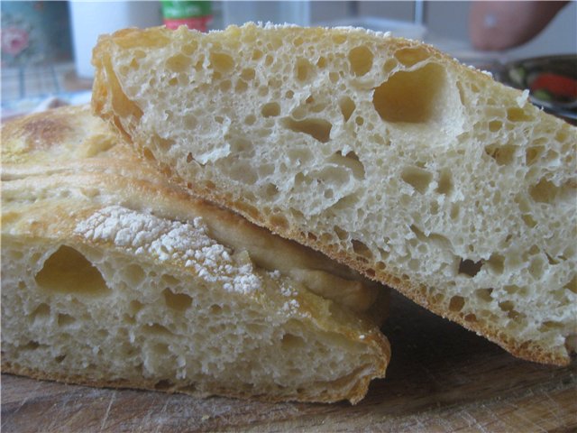 خبز التامورو (بانيه دي التامورو) في الفرن