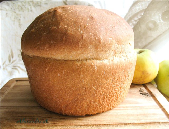 Wheat bread "Air" (in the oven)