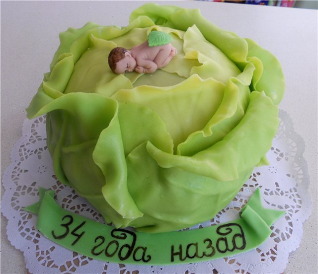 Children's cakes (with mastic children from moldov)