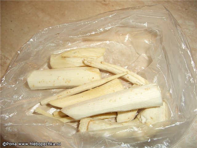 Horseradish blanks