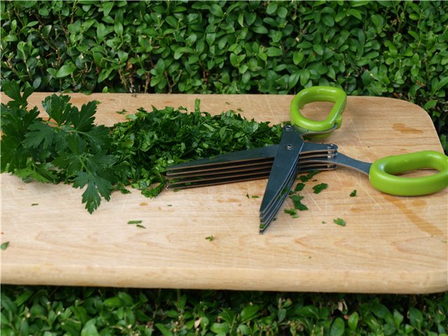 Tijeras para picar verduras