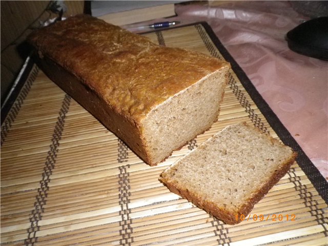 100% לחם כריך מחיטה מלאה פיטר ריינהארט