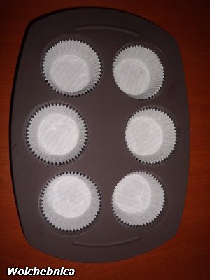 Muffins gevuld met gekookte gecondenseerde melk