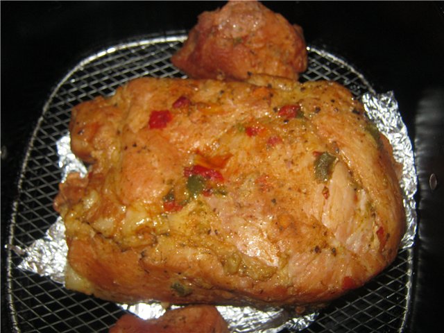 Gekookt varkensvlees in eigen sap (Brandrokerij)
