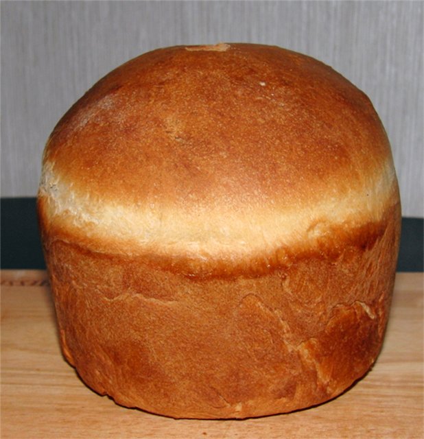 Bollo Cherkizovskaya de acuerdo con GOST en una máquina de pan