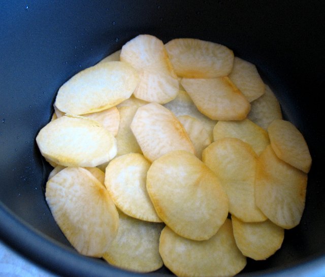 Steamed turnip (La Cucina Italiana YBD 50-90)
