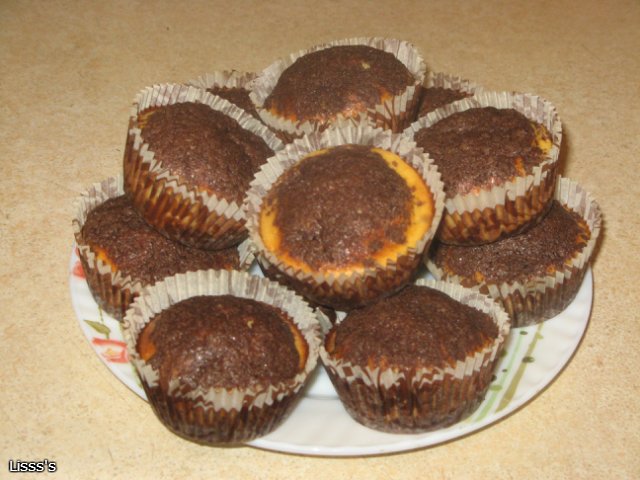 Ciasta czekoladowo-twarogowo-kokosowe