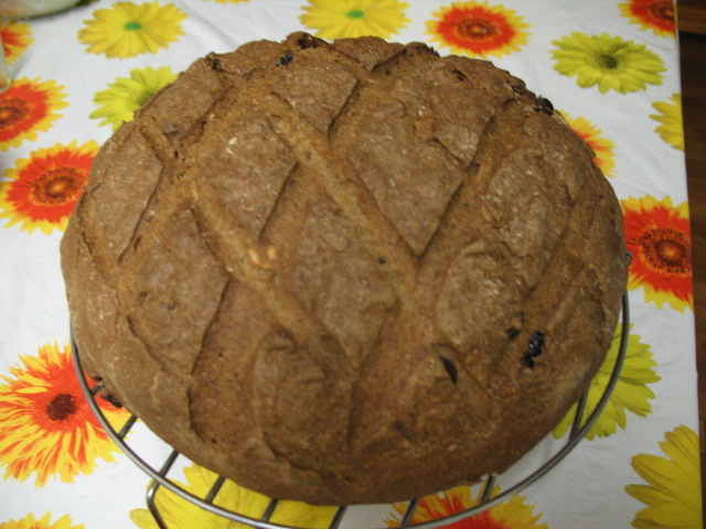 Tarwe-Roggebrood Luchtig Zwart (Broodbakmachine)