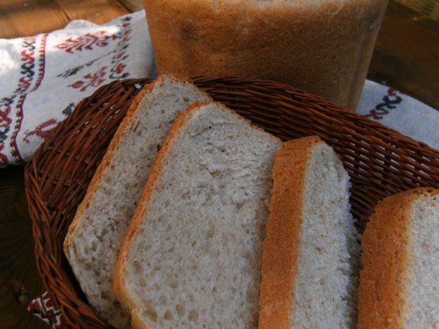 Pan tostado de trigo (máquina de hacer pan)