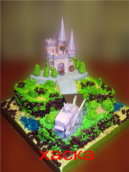 Castillos, palacios, casas (tortas)