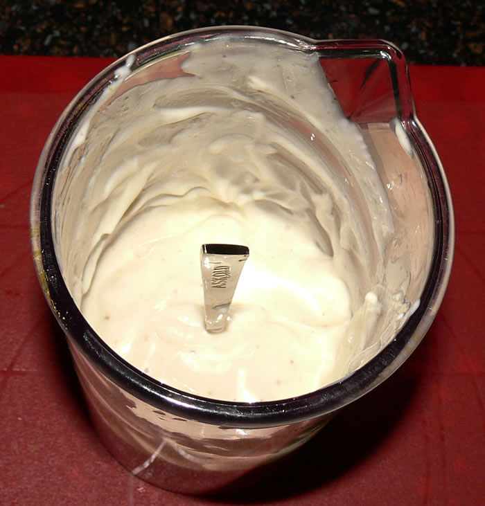 Mayonnaise with milk powder WITHOUT eggs (master class)