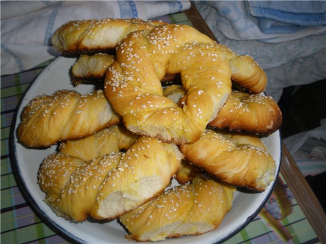 Turkse bagels (Simity)