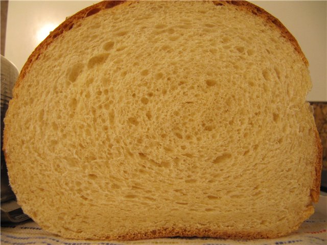 Mléčný studený chléb