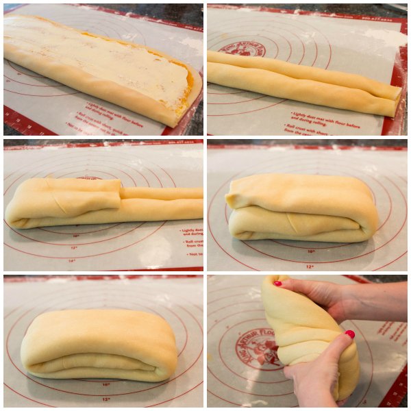 חלזונות גבינת קוטג 'עם משמשים מיובשים
