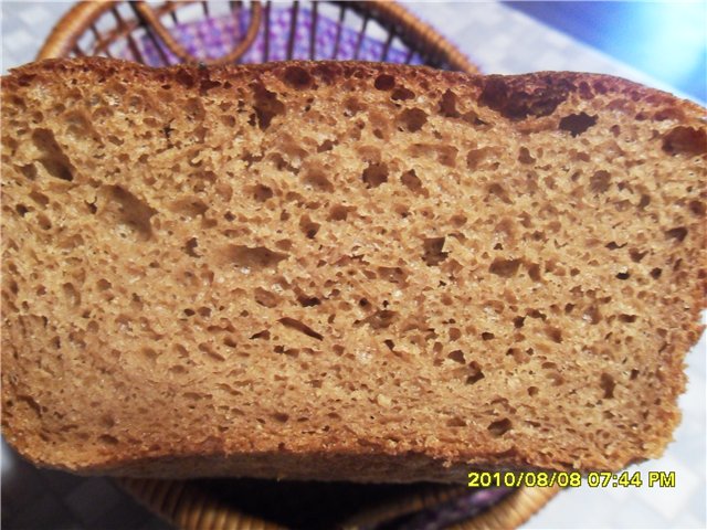 Chleb żytnio-pszenny Light (klasa mistrzowska) (piekarnik)
