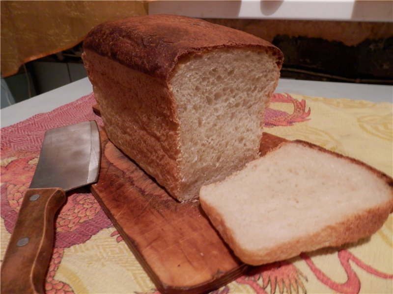 Pane di grano "Lacy" con lievito madre