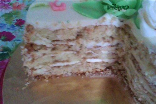 Fehér akác torta (modern) *