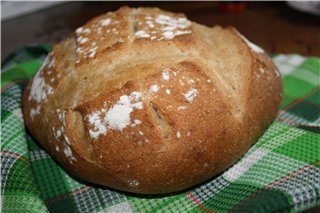 Pan bretón (Pain de Breton) al horno