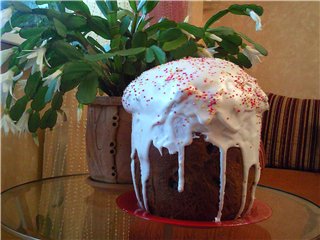 Monastic cake, adapted for a bread machine