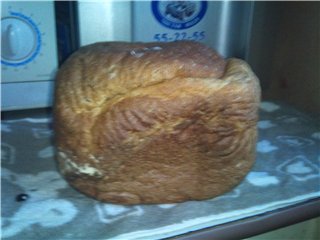 KenWood BM450. خبز القمح مع مكعبات البصل