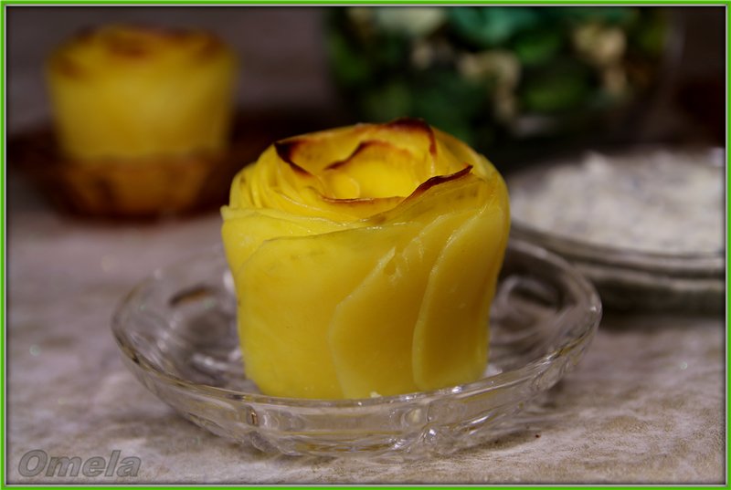 Potato "Roses"