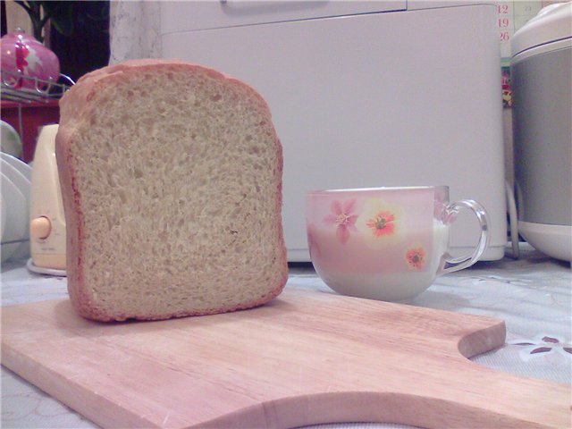 Egg bread (bread maker)