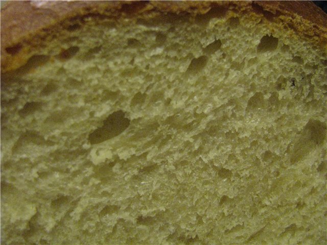 خبز القمح المخمر (فرن)