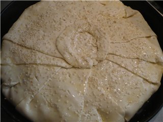 Creatopita - Torta di carne di pasta sfoglia greca