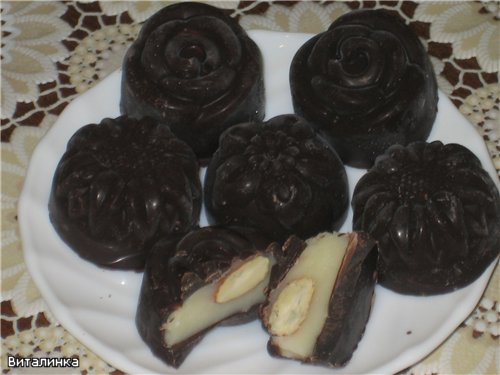 Cukierki czekoladowe Szampan