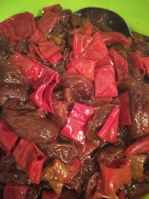 Red chili jam