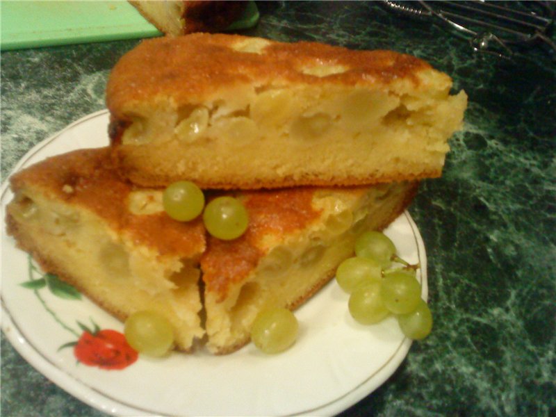 Ciasto kefirowe z gruszkami