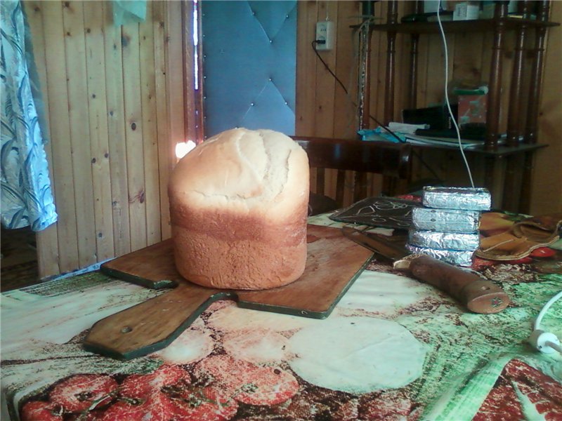 Pan de kéfir (máquina de hacer pan)