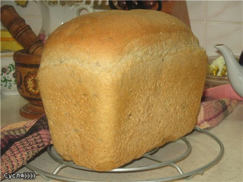 לחם שוודי "לימפה" (תנור)