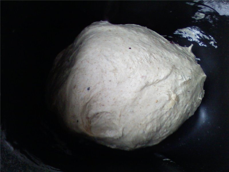 Tarwe-boekweit-roggebrood met vloeibare gist (oven)