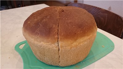 Pan de trigo con forma de manzana (horno)