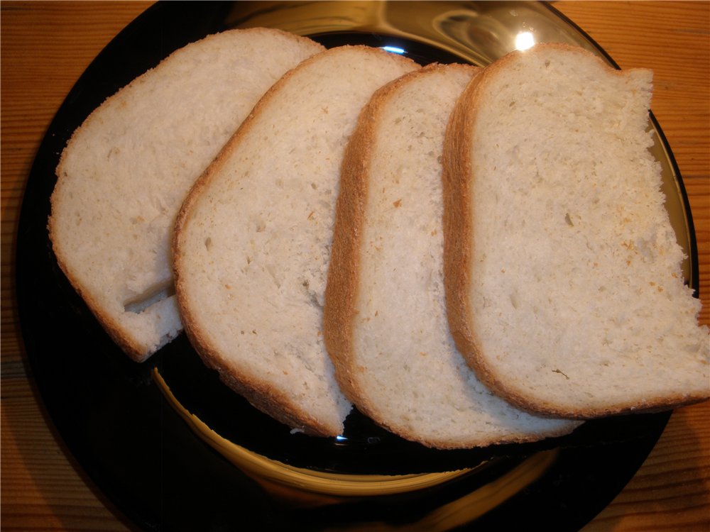 Sandwich (tostada) pan de molde (horno)