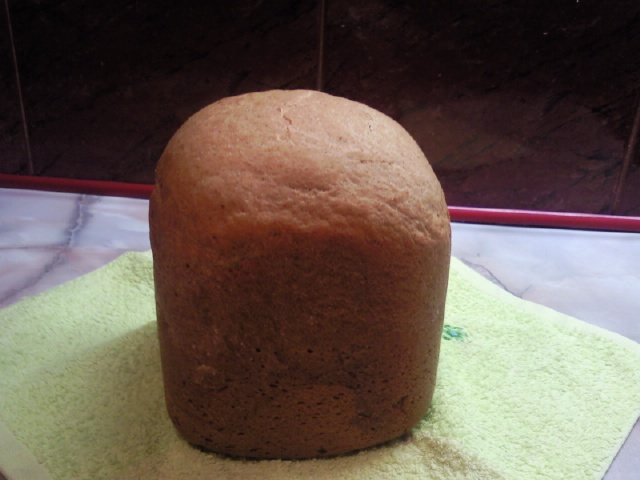 Black beer bread (bread maker)