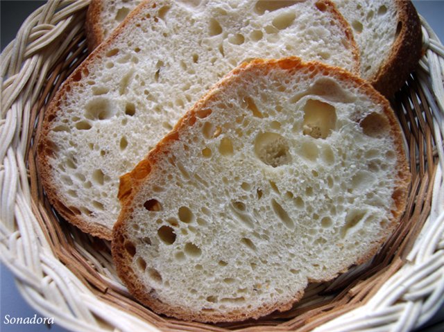 خبز Krasnoselsky المخمر لفترة طويلة