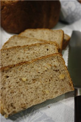 Wheat Buckwheat Bread