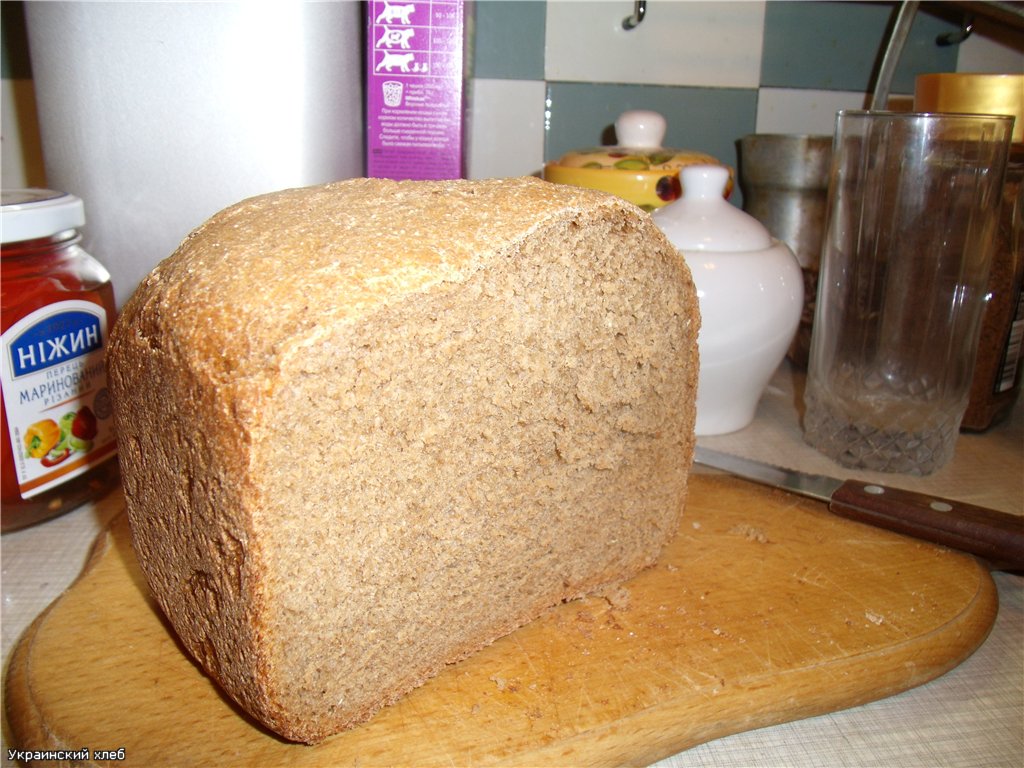 Ukrainian bread (bread maker)