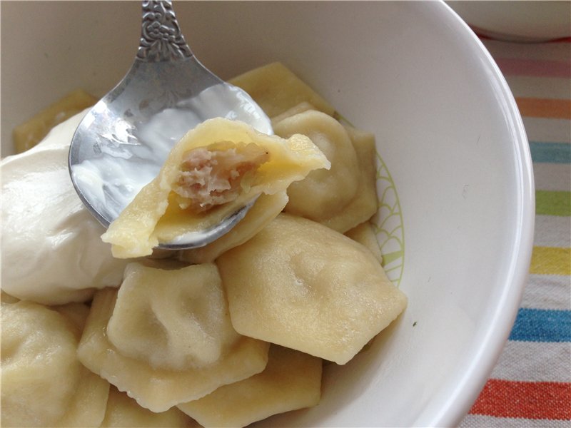 Chinese dumplings (recept voor horeca, 1968)