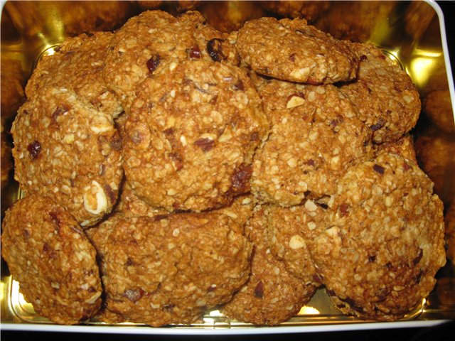 עוגיות שיבולת שועל הודיות - סובהדרה