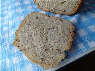 باناسونيك SD-2501. خبز لكل يوم من 3 أنواع طحين