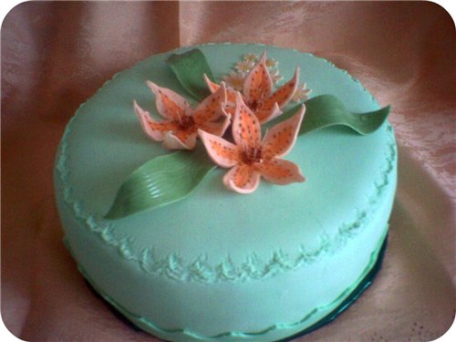 Flower cakes